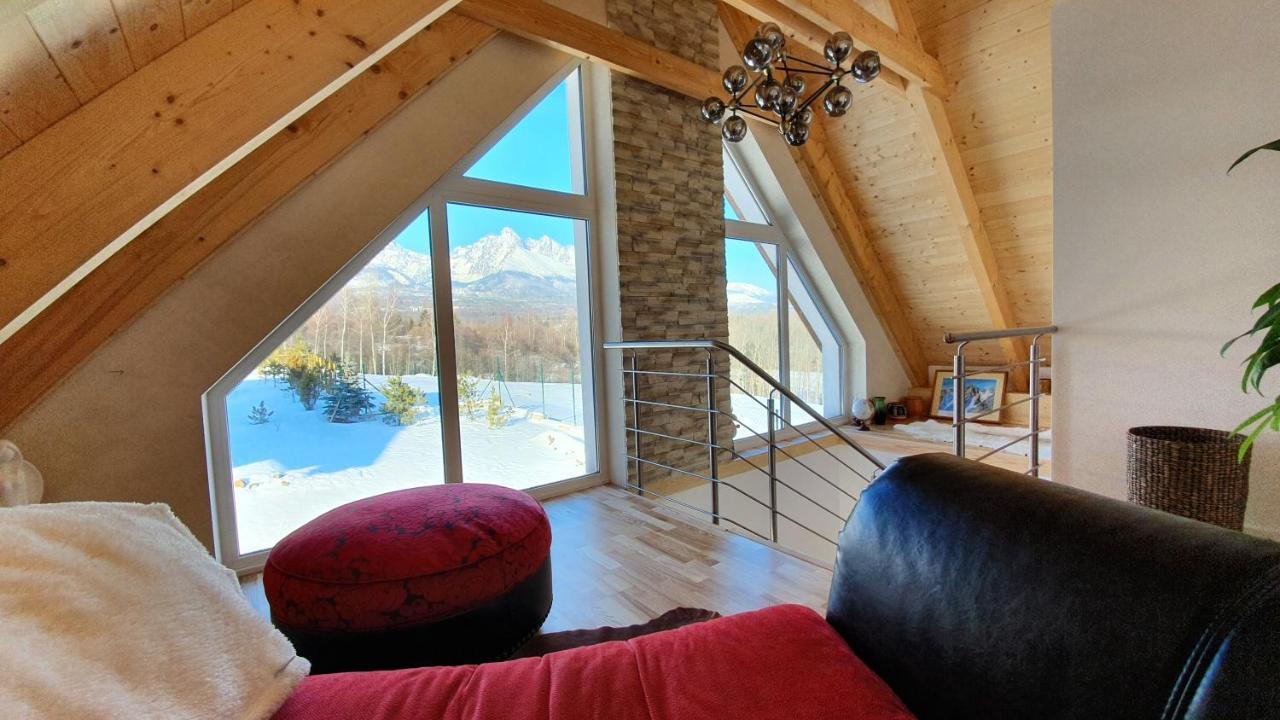 Vila Lesna House With A Garden 2 Minutes From The Center Of The Tatras Nová Lesná Eksteriør billede