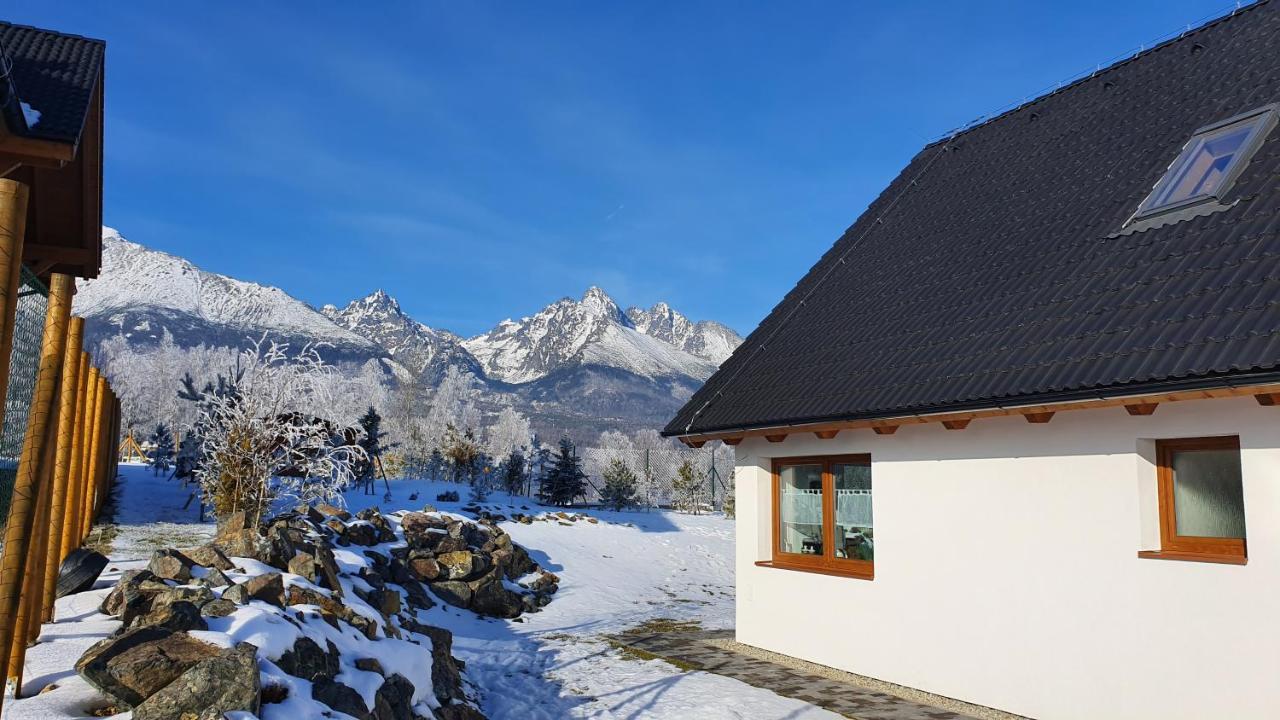 Vila Lesna House With A Garden 2 Minutes From The Center Of The Tatras Nová Lesná Eksteriør billede