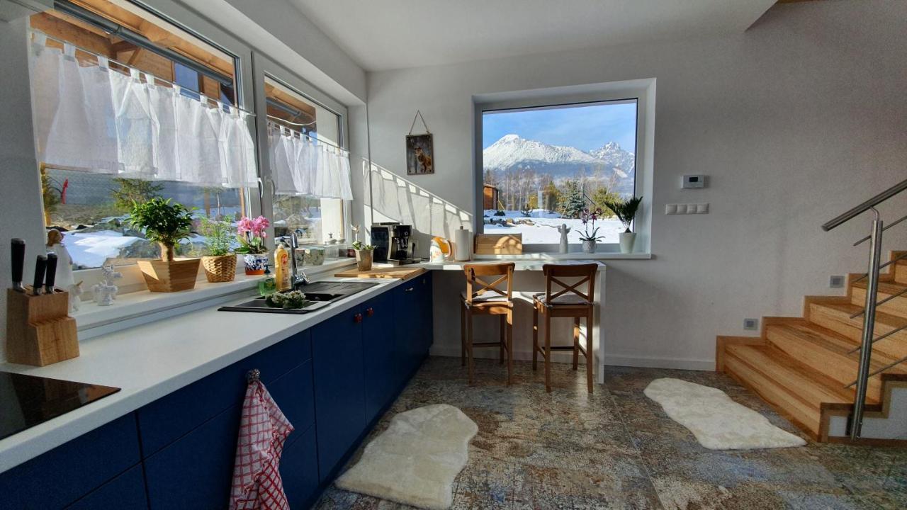 Vila Lesna House With A Garden 2 Minutes From The Center Of The Tatras Nová Lesná Eksteriør billede