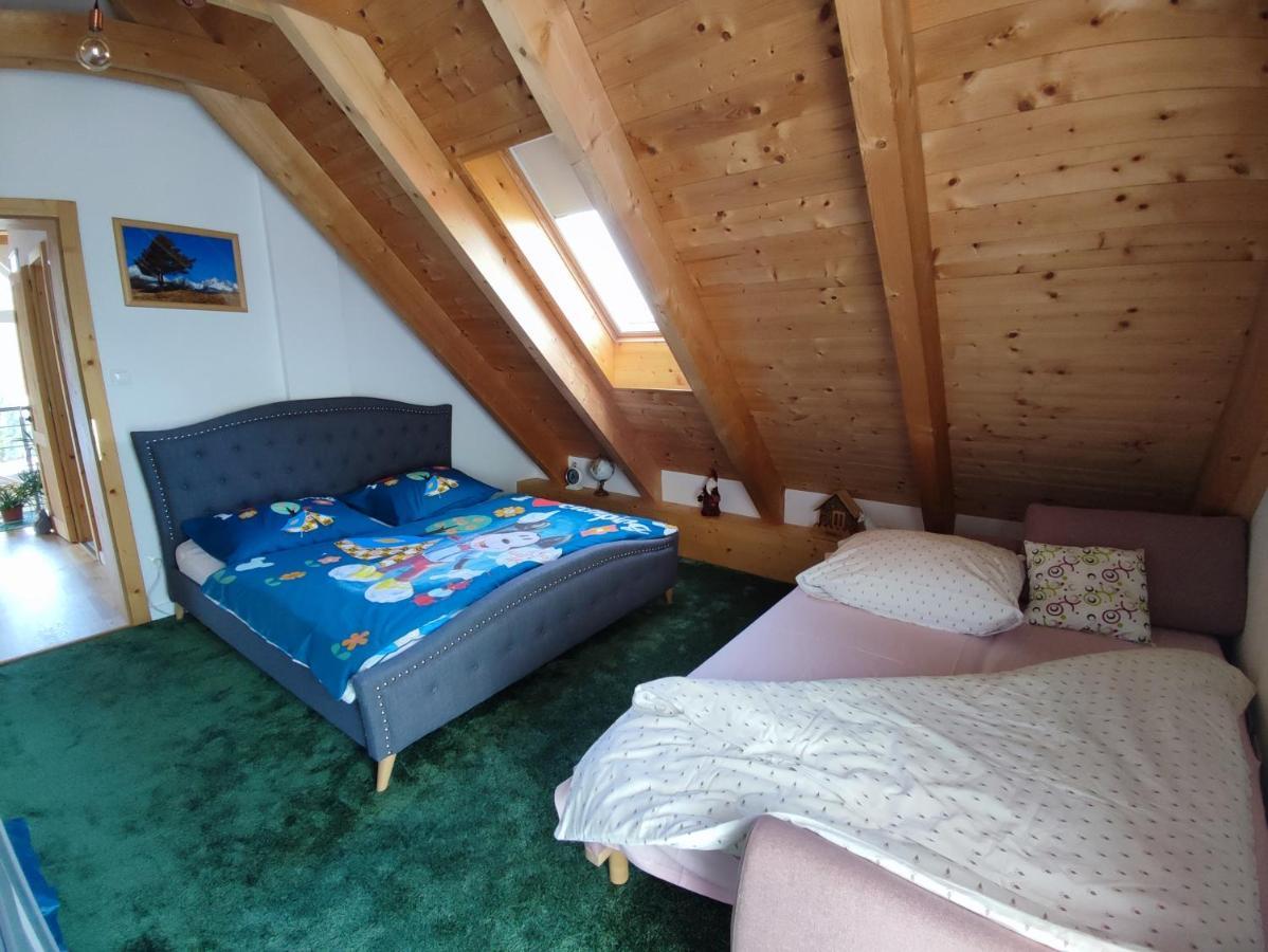Vila Lesna House With A Garden 2 Minutes From The Center Of The Tatras Nová Lesná Eksteriør billede