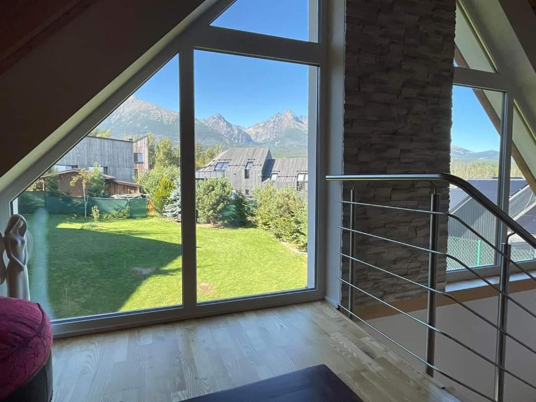 Vila Lesna House With A Garden 2 Minutes From The Center Of The Tatras Nová Lesná Eksteriør billede