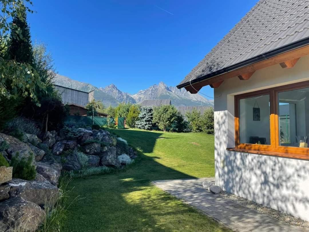 Vila Lesna House With A Garden 2 Minutes From The Center Of The Tatras Nová Lesná Eksteriør billede