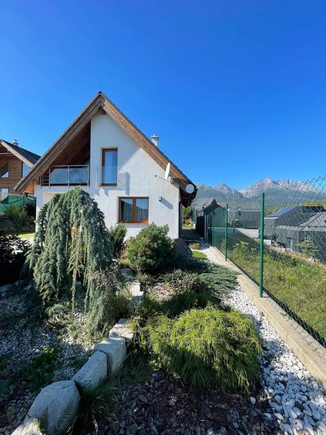 Vila Lesna House With A Garden 2 Minutes From The Center Of The Tatras Nová Lesná Eksteriør billede